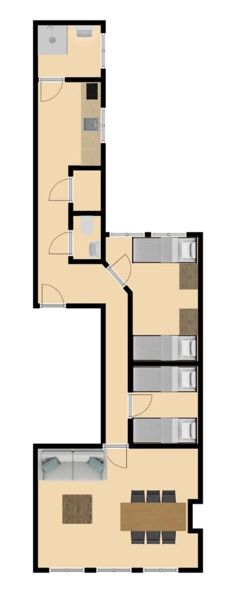 Plantage Hortus Apartments Амстердам Номер фото